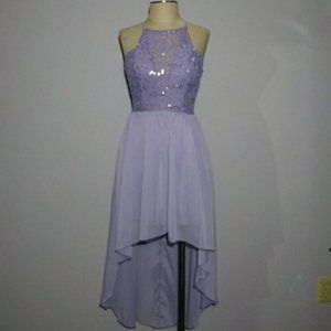 Hi low sleeveless party dress 5 A360